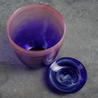 Горшок цветочный с поддоном "Гармония", фиолетовый 2 л - Фото 2