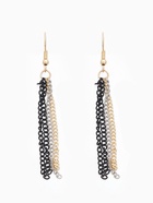 Набор 2 предмета: серьги, бусы «Унисон» накрученность, цвет золото в чёрном, 60 см - Фото 13