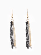 Набор 2 предмета: серьги, бусы «Унисон», накрученность, цвет золото в чёрном, 60 см - Фото 17