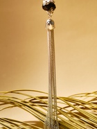 Набор 2 предмета: серьги, бусы «Унисон» накрученность, чёрный в серебре, 60 см - Фото 8