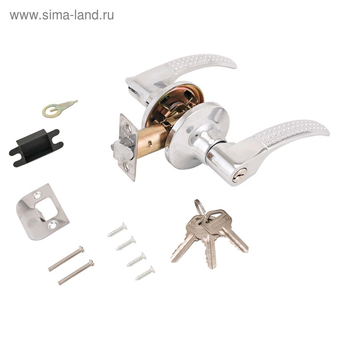 Защёлка «СТАНДАРТ» 8510 ET CP, кл/фикс, цвет хром - Фото 1