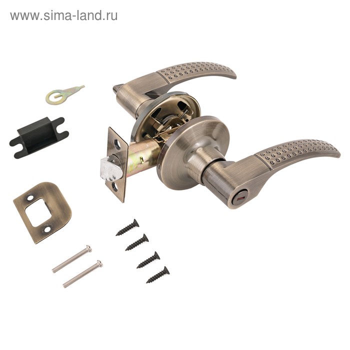 Защёлка «СТАНДАРТ» 8510 BK AB, фикс, цвет бронза - Фото 1