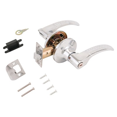 Защёлка «СТАНДАРТ» 8510 BK CP, фикс, цвет хром