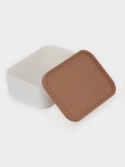 Набор органайзеров для хранения Korely, 3 предмета: 2.4 л / 0.76 л / 0.76 л, цвет слоновая кость - Фото 4