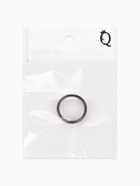 Кольцо керамическое «Минимал» огранка прямоугольник мелкий, 6 мм, чёрное, 18 размер - Фото 3