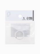 Кольцо керамика «Дуо» со стеклом, огранка ромб, белое, 18 размер 4984688