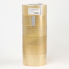 Клейкая лента упаковочная UNIBOB 600 48мм х 132м х  45мкм прозрачная - фото 9544172