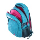 Рюкзак молодежный с эргономичной спинкой Yes T-23, 47 х 30 х 14, для девочки EThnika, голубой - Фото 9