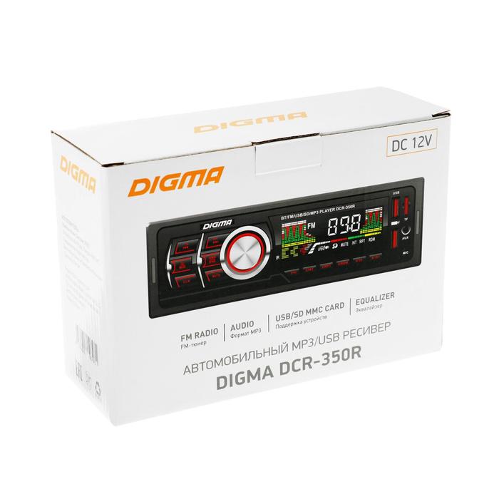 Автомагнитола Digma DCR-350R - фото 51319105