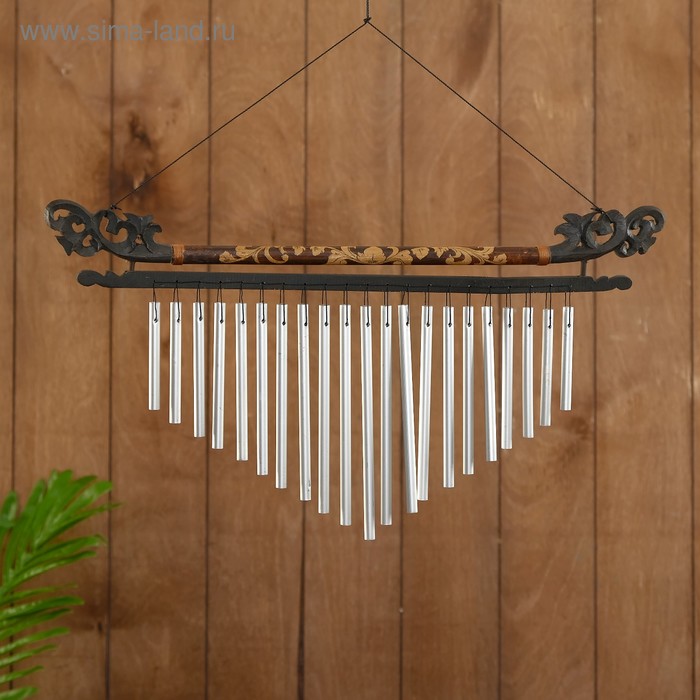 Музыка ветра «Мир», 45×1×45 см, алюминий - Фото 1