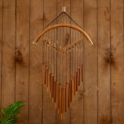 Музыка ветра «Песня», 35×1.5×75 см, бамбук