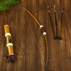 Сувенирный набор "Лук и 3 стрелы" 75х12х5 см - Фото 2