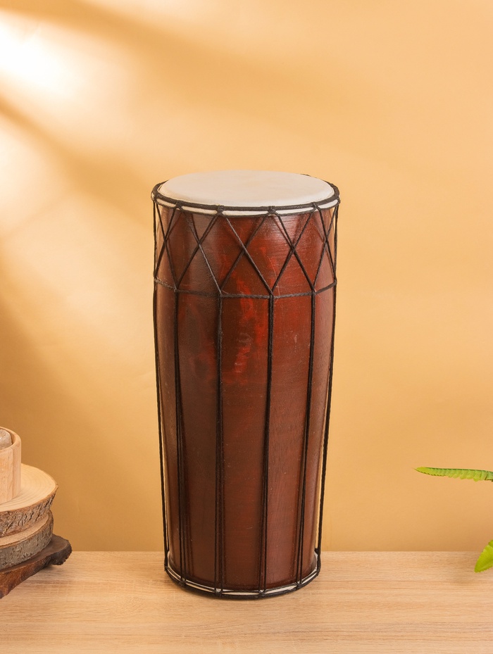 Сувенирный музыкальный инструмент «Барабан Джембе», 17×17×40 см - Фото 1