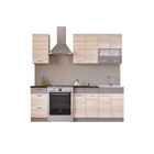Кухня «Николь» со столешницей, размер 1.6 м, материал ЛДСП, цвет сонома / латте - фото 297572953