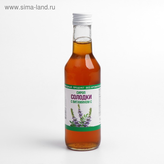 Сироп солодки с витамином С, 250 мл - Фото 1