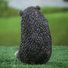 Садовая фигура "Ежик с чупиком" 11х15см - Фото 3