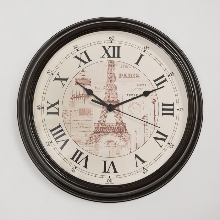 Часы настенные, серия: Город &quot;Париж&quot;, d=31 см