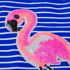 Купальник слитный для девочек, цвет синий, рост 128 см - Фото 2