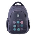 Рюкзак школьный с эргономичной спинкой Kite 8001, 40 х 29 х 17, для девочки, серый - Фото 1