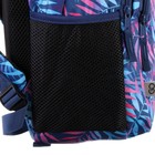 Рюкзак молодежный GoPack 132, 42 х 32 х 16, для девочки Tropical colours, фиолетовый - Фото 4