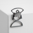 Брошь «Медсестра» очертание, цвет серый - Фото 1