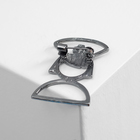 Брошь «Медсестра» очертание, цвет серый - Фото 2