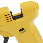 УЦЕНКА Клеевой пистолет ТУНДРА, 12 Вт, аккумулятор 2000 мА, microUSB, 7 мм - Фото 8