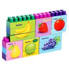 Конструктор №13 «Фрукты и овощи», 18 деталей, по методике Монтессори - Фото 3