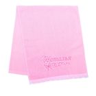 Полотенце с вышивкой 100% хлопок Наталья 32*70 см 370гр/м2 - Фото 2