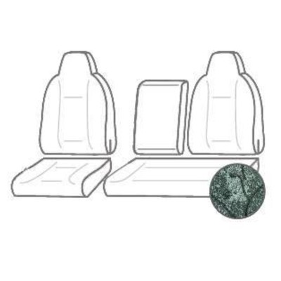 Авточехлы универсальные для сидений грузовиков, 5 предметов, литые подголовники и откидная спинка среднего пассажира жаккард полипропилен, расцветка "Циклон"