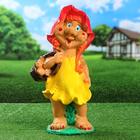 Садовая фигурка "Девочка с корзинкой", 52 см, микс - Фото 2