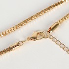 Кулон «Олимп» волнистые линии, цвет чёрно-белый в золоте, 60см - Фото 3