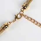 Кулон на декоративной основе «Август» круг, цвет золото, 60см - фото 24495766