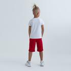 Шорты для мальчика MINAKU: #liberty цвет красный, рост 122 - Фото 3