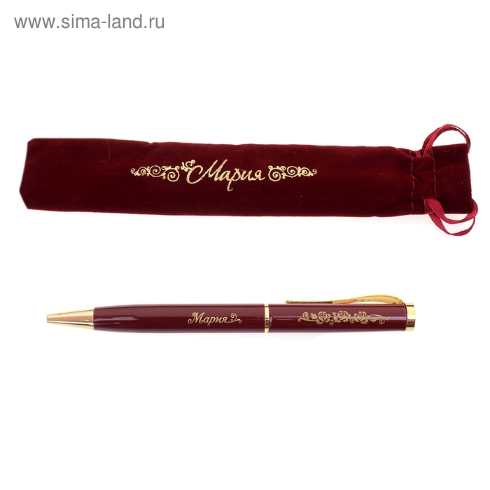 Ручка "Мария", в бархатном мешочке - Фото 1