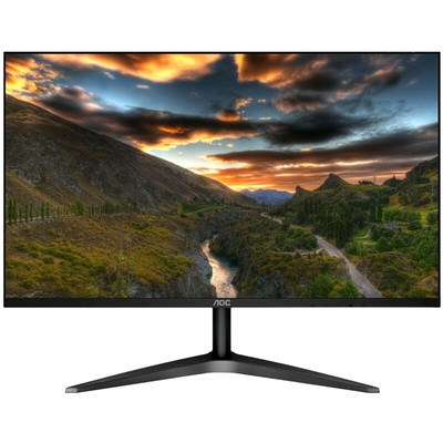 Монитор AOC Value Line 24B1H(00/01) 23.6", MVA, 1920x1080, 60Гц, 5мс, VGA, HDMI, чёрный