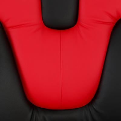 Кресло игровое "Neo1", экокожа, черный/красный