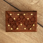 УЦЕНКА Шкатулка «Волна», 15×10×6 см, дерево - Фото 2