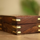 УЦЕНКА Шкатулка «Волна», 15×10×6 см, дерево - Фото 4