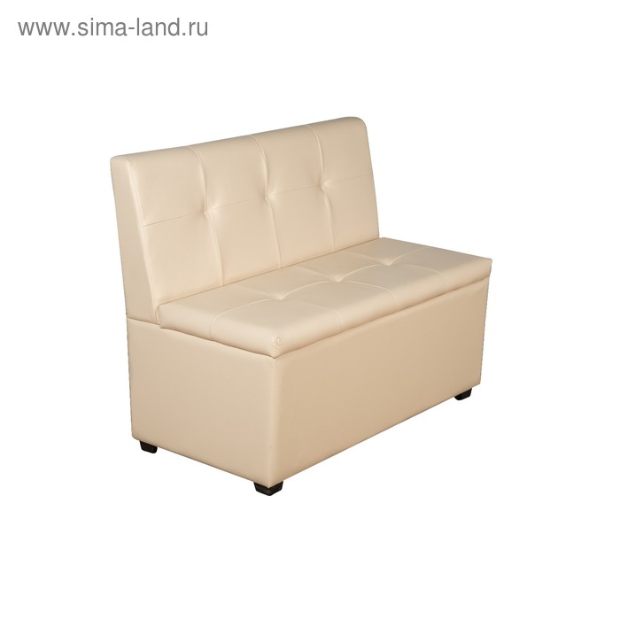 Кухонный диван прямой «Уют - 1», 1000×550×830 мм, цвет бежевый - Фото 1