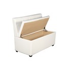 Кухонный диван прямой «Уют - 1», 1000×550×830 мм, цвет белый - Фото 2