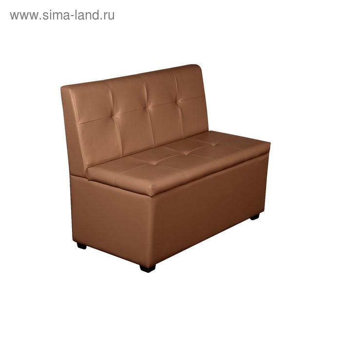Кухонный диван "Уют-1", 1000x550x830, коричневый - Фото 1