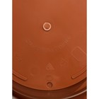 Горшок для цветов с поддоном «Виола», 10 л, пластиковый, коричневый - Фото 4