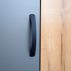 Шкаф прямой двухстворчатый «Ольга–Лофт–3», 600×350×2000 мм, цвет дуб крафт золотой/тёмно–серый/чёрный - Фото 8