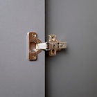 Шкаф 2- х створчатый Ольга-Лофт-3.1 дуб крафт золотой/темно серый/черный - Фото 5