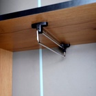 Шкаф – купе «Ольга–Лофт–10», с зеркалом, 832×460×2000 мм, цвет дуб крафт золотой/тёмно–серый/чёрный - Фото 5