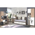 Пенал для детской «Хаски - 41», 450×450×2050 мм, цвет ирландский дуб/белый/мокко 5036329