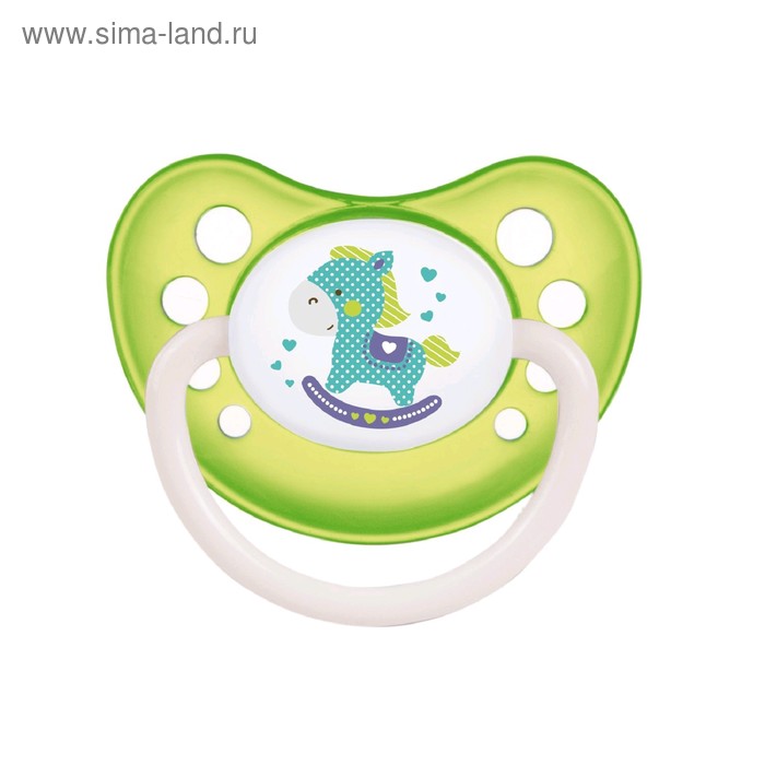 Пустышка латексная Canpol babies Toys, анатомическая, от 0-6 месяцев, цвет МИКС - Фото 1