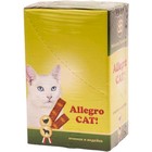 Колбаски B&B Allegro Dog для кошек, ягненок/индейка, 60 шт - Фото 1