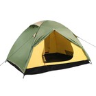 Палатка BTrace Malm 3, двухслойная, 3-местная, цвет зелёный - фото 294913579
